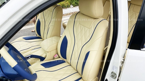 Đổi màu nội thất - Bọc ghế da Nappa ô tô Toyota Fortuner: Cao cấp, Form mẫu chuẩn, mẫu mới nhất